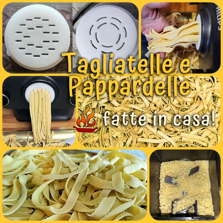 macchina della pasta - tagliatelle e pappardelle