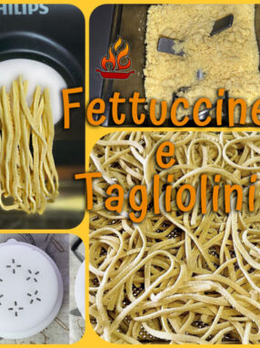 macchina della pasta - fettuccine tagliolini