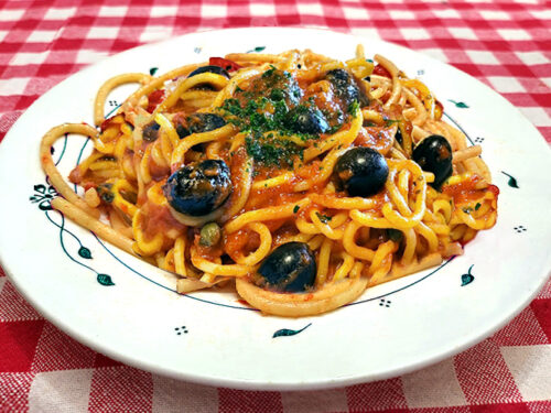 pasta alla puttanesca