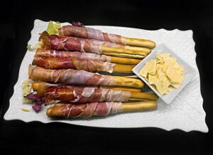 Prosciutto e grissini