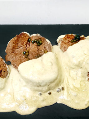 filetto al pepe verde