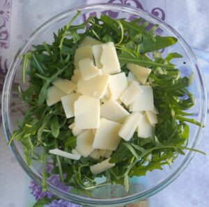 Insalata rucola e grana