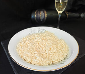 Risotto allo spumante