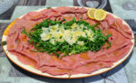 carpaccio manzo rucola grana