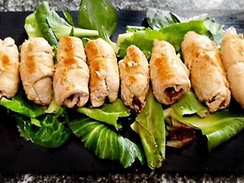 involtini di tacchino - finiti
