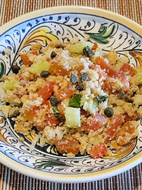 panzanella della Cri servita