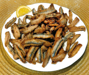Sardine fritte panate