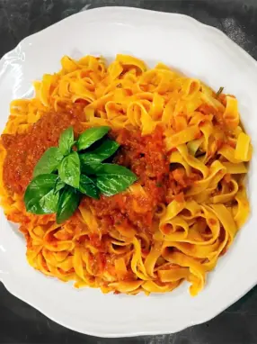 Tagliatelle senza glutine alla boccalona