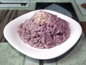 Risotto (al cavolo) viola