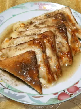 crostini mozzarella e acciuga