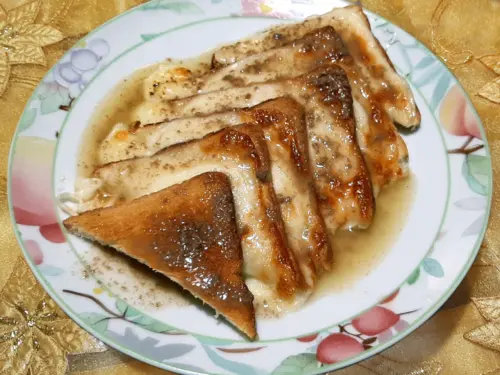 crostini mozzarella e acciuga