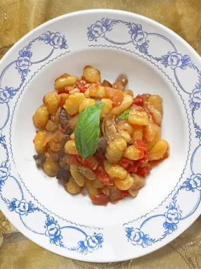 gnocchetti con le melanzane