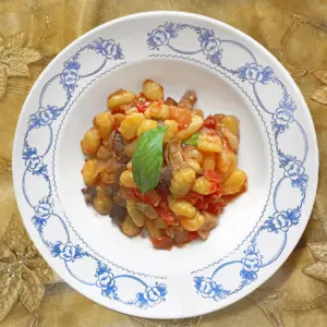 Gnocchetti con le melanzane