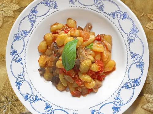 gnocchetti con le melanzane