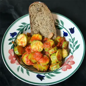 Zucchine al pomodoro