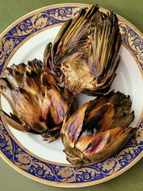 carciofi arrostiti