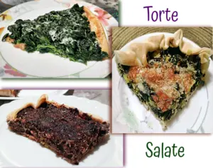 Tre torte salate