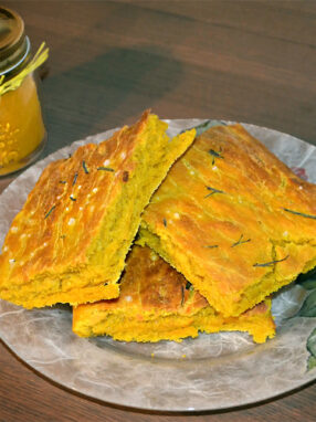 focaccia alla curcuma finale