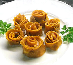 Rose di pasta ripiene