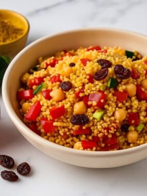 cous cous estivo con curry finale