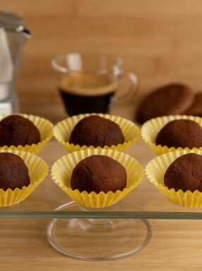 tartufini caffè e cioccolato finale