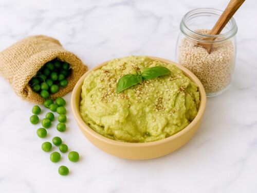 hummus di piselli finale