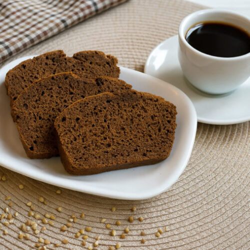 Plumcake al caffè e grano saraceno