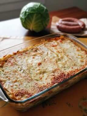 lasagne verza salsiccia
