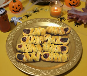 Mummie di pasta sfoglia senza glutine