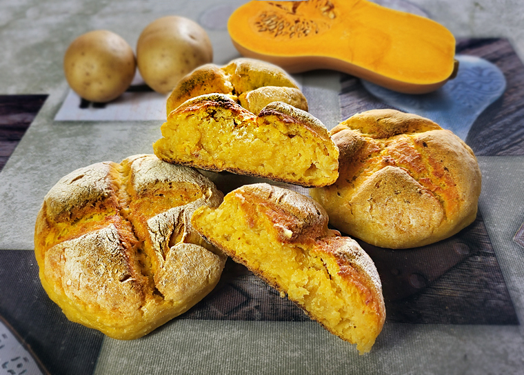 panini zucca patate pronti