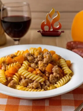 pasta salsiccia e zucca finale