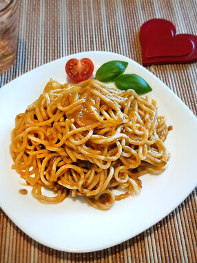 pasta pesto pomodori basilico 5