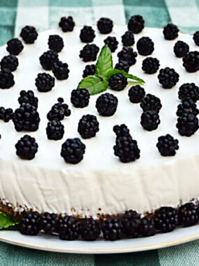 torta fredda allo yogurt