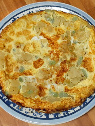 zucchina lunga - frittata