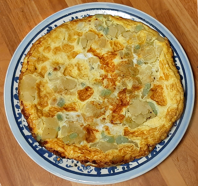 zucchina lunga - frittata