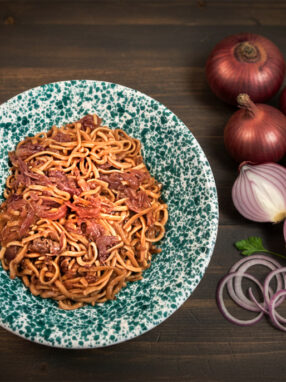 pasta con le cipolle