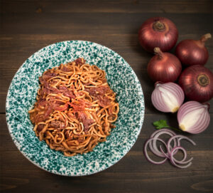 Pasta con le cipolle