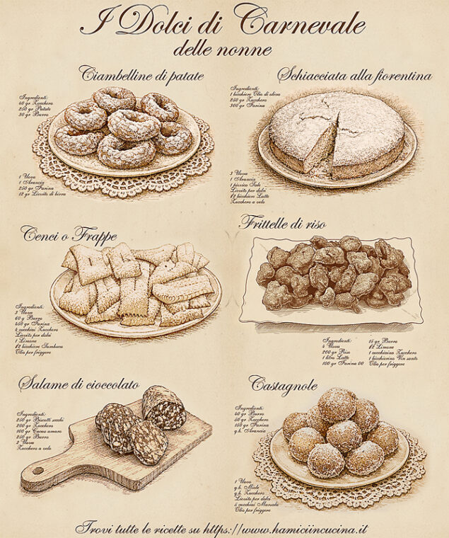 ricette carnevale delle nonne 2026