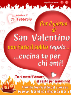 Menu di san Valentino 2026