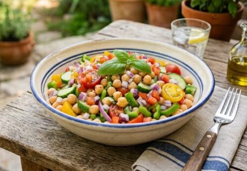 insalata di ceci estiva finale