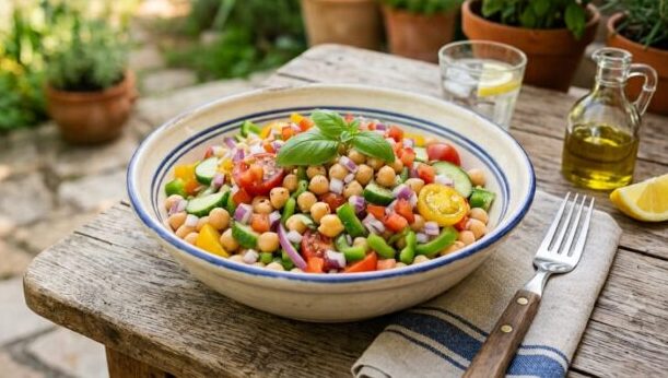 insalata di ceci estiva finale