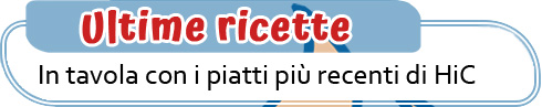 ultime ricette