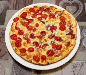 pizza senza glutine con i Pomodorini