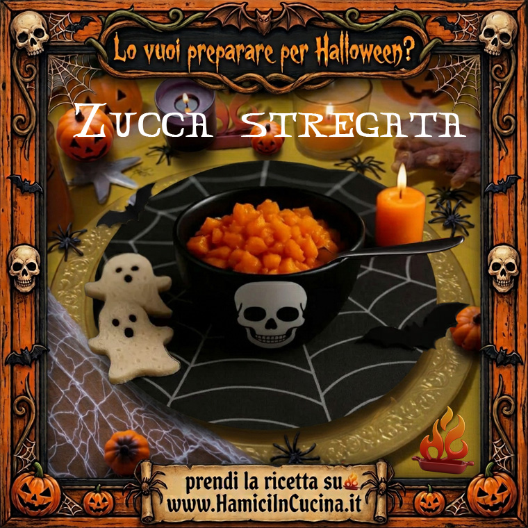 zucca stufata stregata Halloween